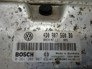 4D0907560BQ Блок управления двигателем Volkswagen Touareg 1 4.2л Арт 2-433821, вид 3