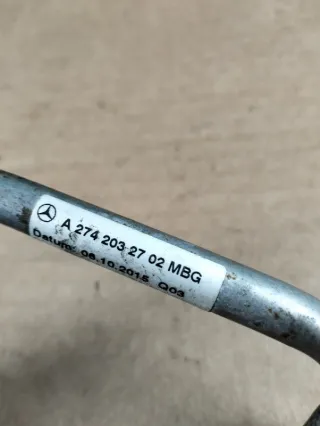 A2742032702 Трубка охлаждения турбины Mercedes C W205 Арт 2-441722, вид 3