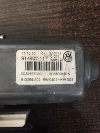 3C8959703D Моторчик стеклоподъемника Volkswagen Passat B6 Арт 2-450138, вид 4