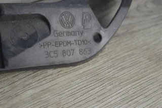 3C5807861 Кронштейн бампера центральный Volkswagen Passat B6 Арт 2-458659, вид 3