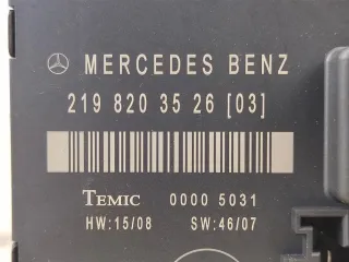 A2198203526 Блок управления двери Mercedes CLS C219 Арт 2-474939, вид 3