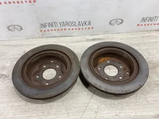43206CA000 Диск тормозной передний Infiniti Q70 1 restailing Арт 2-490555, вид 2