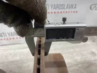 43206CA000 Диск тормозной передний Infiniti Q70 1 restailing Арт 2-490555, вид 4
