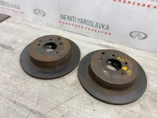 43206CA000 Диск тормозной передний Infiniti Q70 1 restailing Арт 2-490555, вид 7