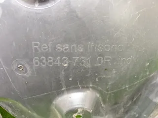 638455332R Защита арок (подкрылок) Renault Megane 3 Арт 2-495401, вид 7