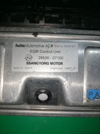 28800-07100 Эбу блок управления двигателем SsangYong Musso Арт 2-495613, вид 2