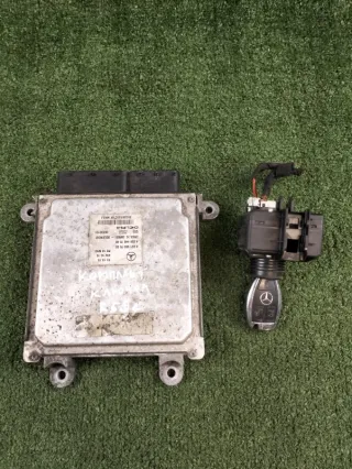 A2079057101 Блок управления двигателем с замком зажигания и ключом Mercedes C W204 Арт 2-496409, вид 1