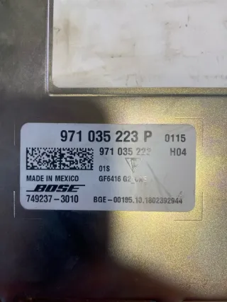 971035223P Усилитель музыкальный Porsche Macan Арт 2-500074, вид 5