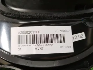 A2058201202 Динамик burmester Mercedes GLC X253 Арт 2-503318, вид 4