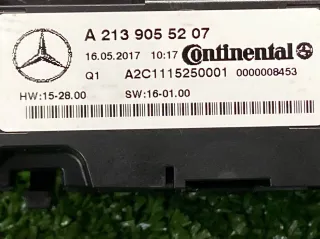 A2139055207 Блок управления печки/климат-контроля Mercedes E W213 Арт 2-506921, вид 5