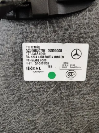 A2046800402 Пол багажника Mercedes GLK X204 Арт 2-519104, вид 6