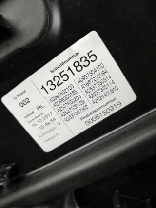 A2537307902 Стеклоподъемник Mercedes GLC X253 Арт 2-534222, вид 5