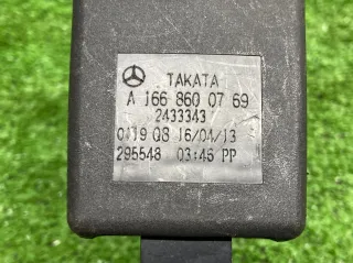 A1668600769 Замок ремня безопасности Mercedes GLS X166 Арт 2-536942, вид 5