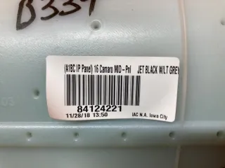 84124221 Накладка торпедо Chevrolet Camaro 6 Арт 2-543470, вид 3