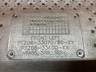 PT206-33100-XX Коврики салона (комплект) Lexus ES 3 Арт 2-544584, вид 8