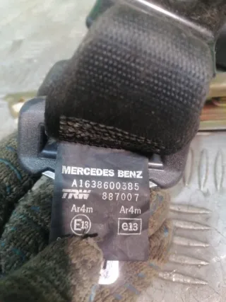 A1638600385 Ремень безопасности Mercedes ML W163 Арт 2-548422, вид 4