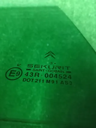 9204A5 Стекло двери Citroen Xsara Арт 2-562849, вид 2