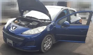 7104CL Дефлектор воздуховод радиатора Peugeot 207 Арт 2-570806, вид 5
