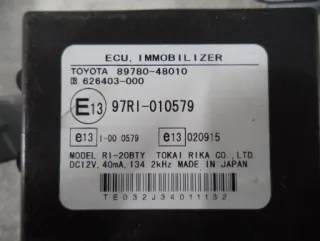8978048010 Блок управления (другие) Toyota Harrier xu10 Арт 2-574603, вид 3