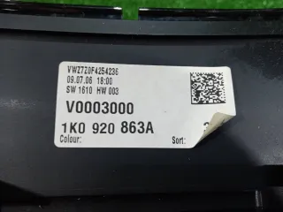 1K0920863AX Панель приборов / щиток Volkswagen Jetta 5 Арт 2-577470, вид 6