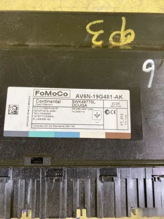 AV6N-19G481-AK Блок управления центральным замком Ford Focus 1 Арт 2-604775, вид 2
