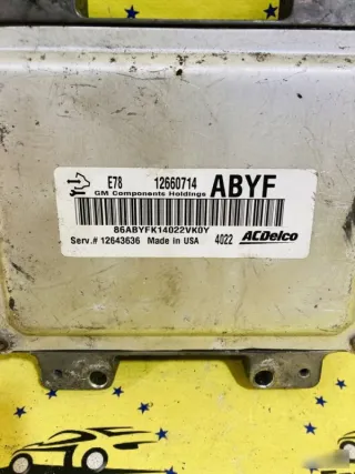 12660714 Блок управления двс Opel Astra G Арт 2-608425, вид 3