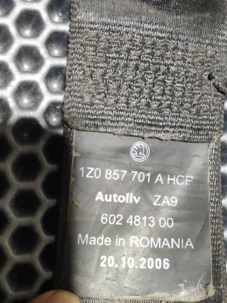1Z0857701A Ремень безопасности с пиропатроном Skoda Octavia A4 Арт 2-613214, вид 8