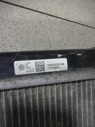 5Q0121251GB Радиатор (основной) Audi A3 8V Арт 2-614252, вид 6