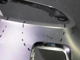 A1568851400 Накладка заднего бампера Mercedes A W168 Арт 2-629879, вид 4