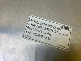 1686800239 Крышка аккумулятора Mercedes A W168 Арт 2-667075, вид 4