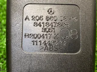 A2058600369 Замок ремня безопасности Mercedes C W205 Арт 2-671785, вид 4