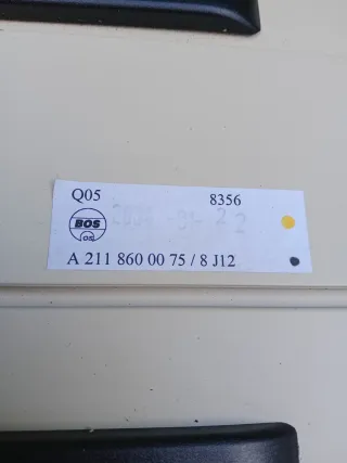A2118600075 Шторка багажника Mercedes E W211 Арт 2-674859, вид 7
