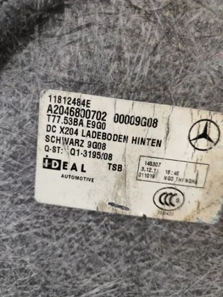 A20468007029G08 Пол багажника Mercedes GLK X204 Арт 2-721073, вид 8