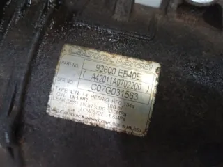 92600EB40E Компрессор кондиционера Nissan Navara D40 Арт 2-748731, вид 7