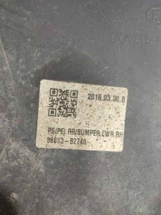 86613B2740 Клык бампера Kia Soul 2 restailing Арт 2-771134, вид 8