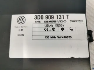 3D0909131T Блок управления центральным замком Volkswagen Touareg 1 Арт 2-776093, вид 6