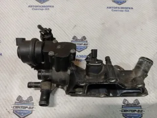 1106000Q0Z Фланец (тройник) системы охлаждения Nissan Qashqai 2 Арт 2-789625, вид 1