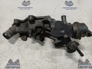 1106000Q0Z Фланец (тройник) системы охлаждения Nissan Qashqai 2 Арт 2-789625, вид 2