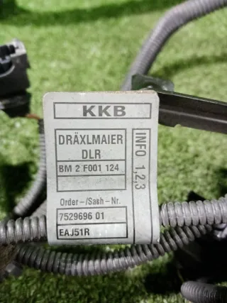 12517529696 Проводка двигателя BMW 5 E60/E61 Арт 2-797386, вид 4