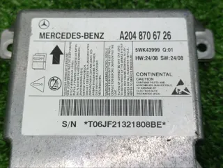A2048706726 Блок AirBag Mercedes GLK X204 Арт 2-811690, вид 3