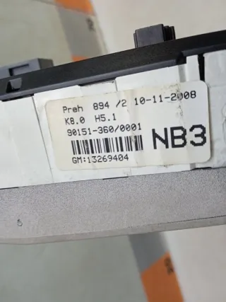 13269404 Блок управления печки/климат-контроля Opel Astra H Арт 2-825047, вид 9