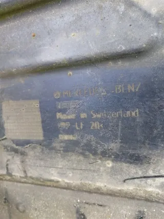 A2046101108 Защита днища кузова Mercedes C W204 Арт 2-835273, вид 4