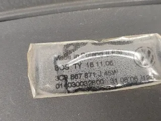 3C9867871J45W Шторка багажника Volkswagen Passat B6 Арт 2-861484, вид 12
