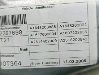 A1647201679 Стеклоподъемник Mercedes ML W164 Арт 2-869292, вид 4