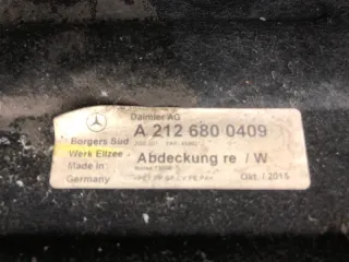 A2126800409 Защита днища Mercedes CLS C218 Арт 2-874166, вид 10