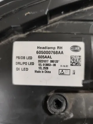 605000768AA Фара led EXEED TXL Арт 2-884734, вид 10