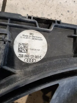 8W0121207A Диффузор вентиляторов Audi A4 B9 Арт 2-886426, вид 6