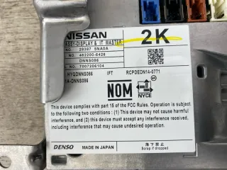 283875NA0A Монитор Infiniti J Арт 2-887668, вид 14