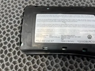 7L0880240K Подушка безопасности боковая (в сиденье) Volkswagen Touareg 1 Арт 2-890087, вид 3