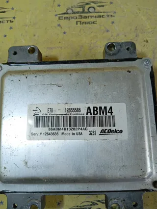12655586 Блок управление двс Opel Astra G Арт 2-901493, вид 2